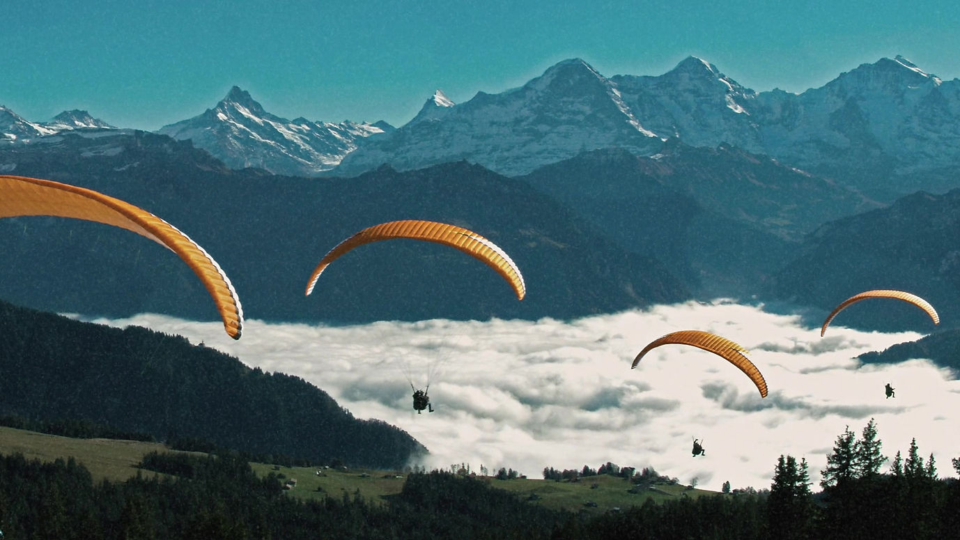 fly-twin.com Interlaken Paragliding Passagierflug in der Schweiz